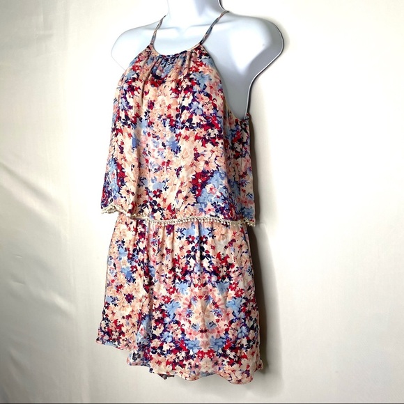 PARKER Romper Catamaran Floral Silk Shorts Jumpsuit XS - Picture 12 of 16